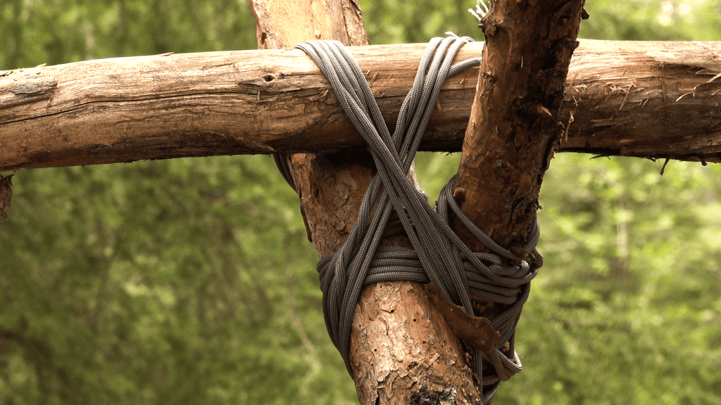 Build a Survival A-Frame Shelter with Paracord Easily | SGT KNOTS®